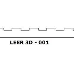 LEER Outside 3D-001 (243 x 120 cm )